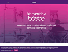 Tablet Screenshot of bosbe.com
